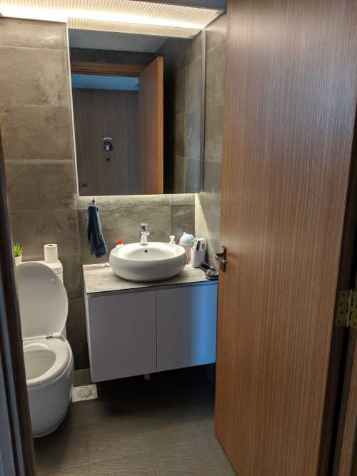 Scandinavian Bathroom at Bukit Batok