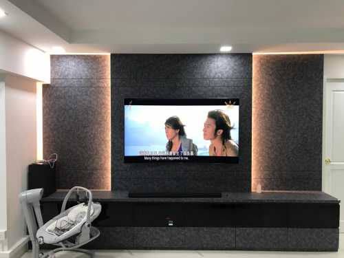 Modern Living Room at Jurong