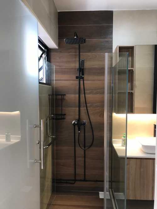 Minimalist Bathroom at Yishun