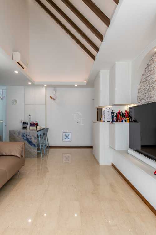 Eclectic Living Room at Blu Coral