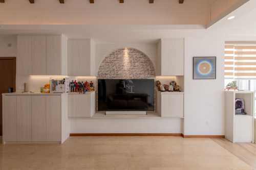 Eclectic Living Room at Blu Coral