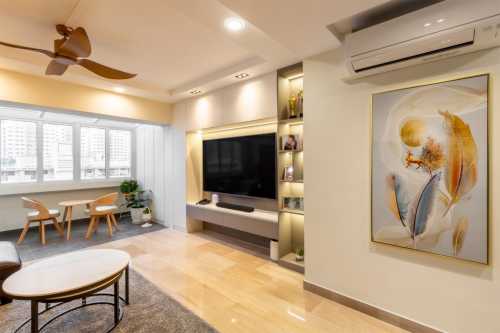 Modern Living Room at Resale EM @ Dakota