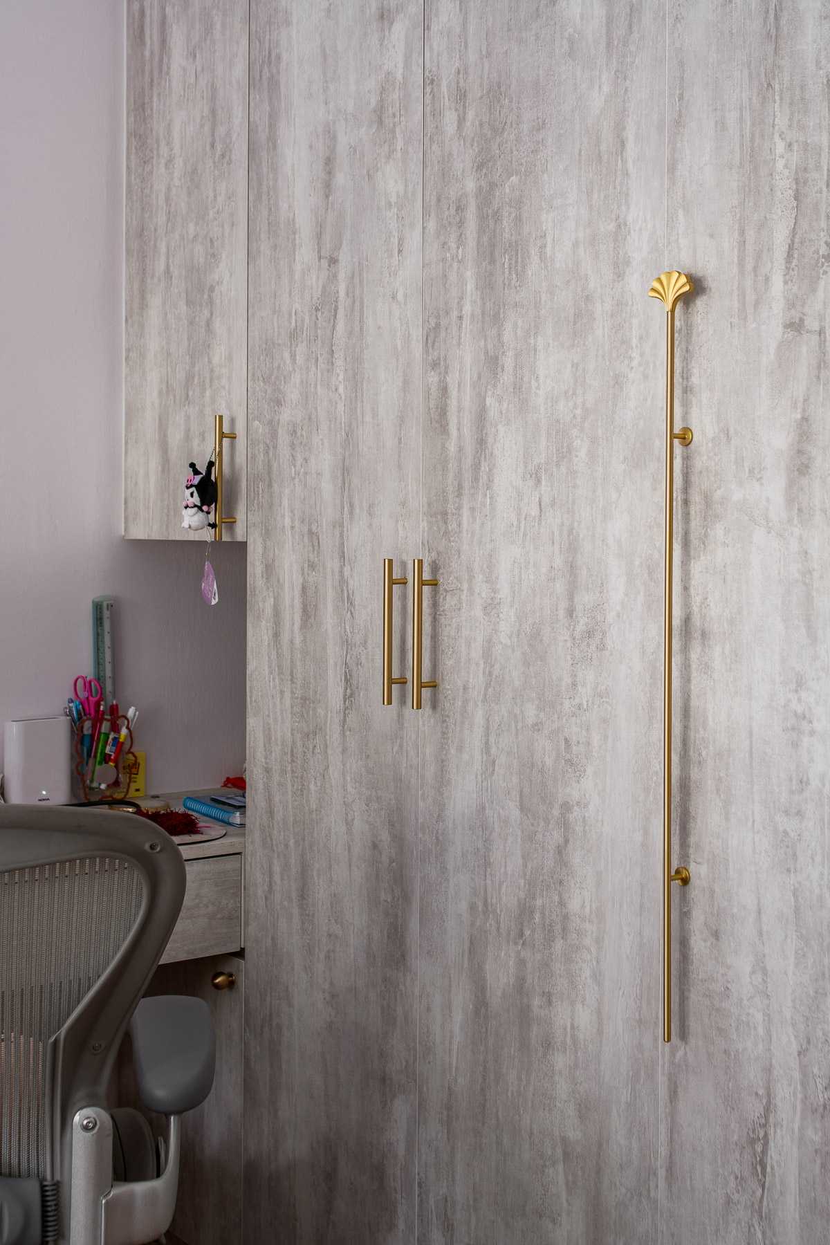 Contemporary Bedroom with Wardrobe and Bedroom Dresser
