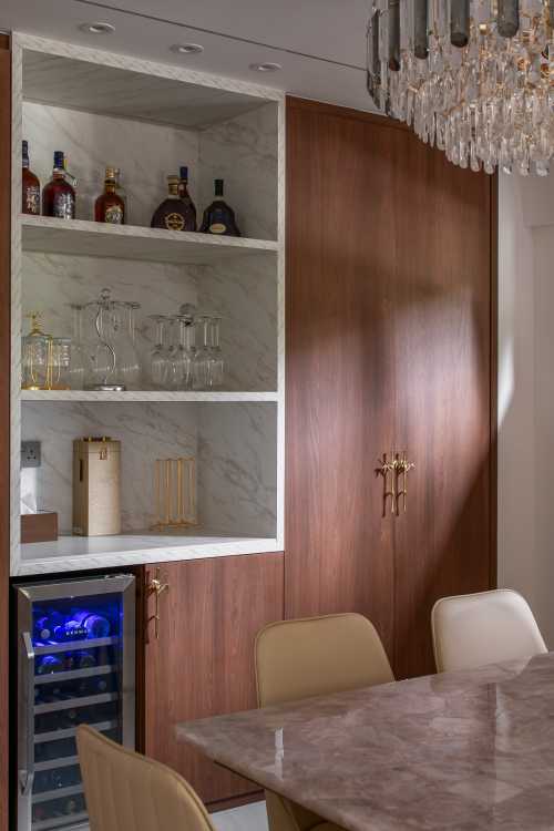 Contemporary Dining Room at 506 serangoon north