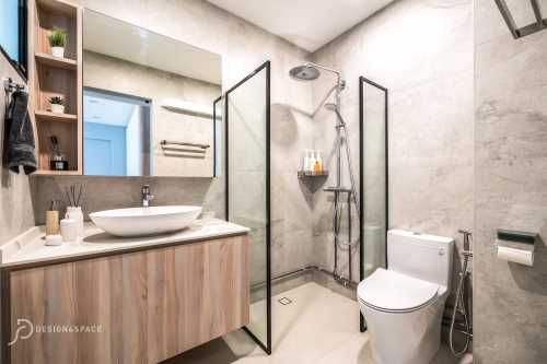 Modern Bathroom at Toh Yi Gardens