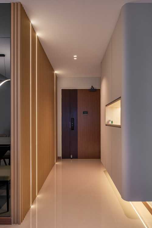 Scandinavian Entryway at 213b bidadari park drive