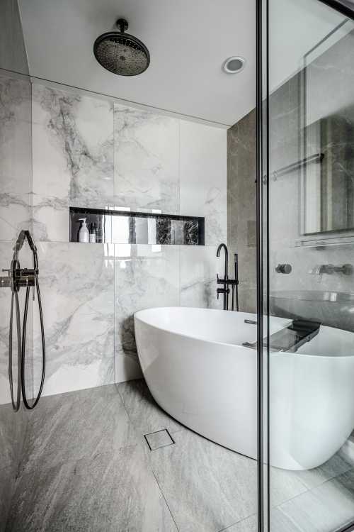 Modern Bathroom at Cyan Tanglin