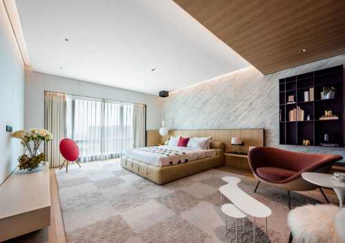 Contemporary Bedroom at Landed @ Serangoon Garden