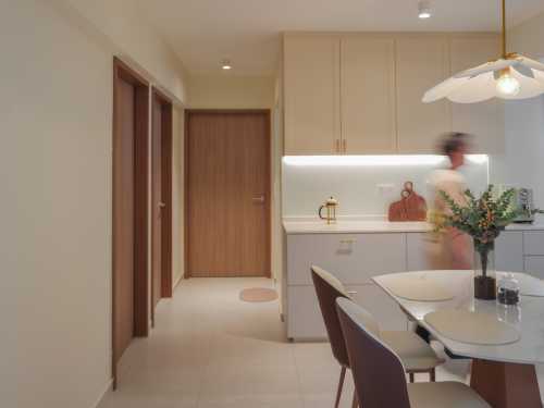 Modern Hallway at Ubi Road 3