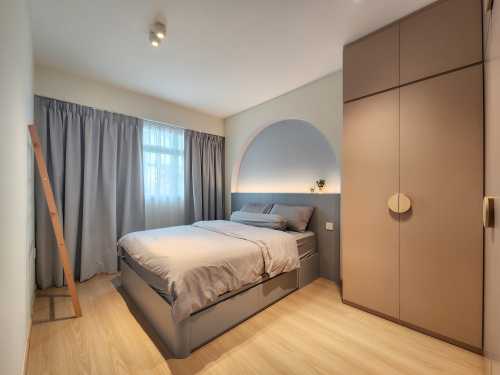 Modern Bedroom at Ubi Road 3