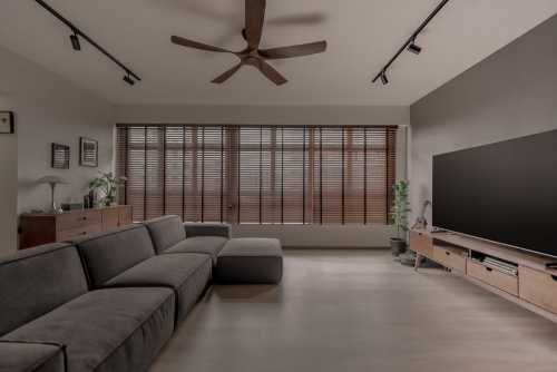 Contemporary Living Room at 468c fernvale link