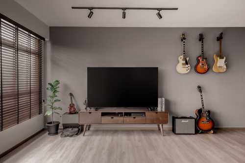 Contemporary Living Room at 468c fernvale link