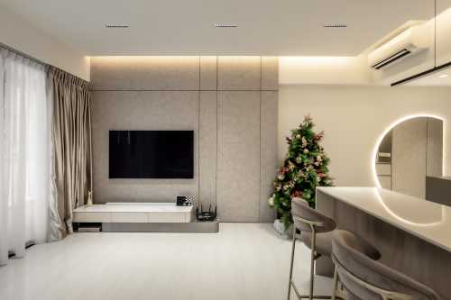 Modern Living Room at 26 sumang walk peirmont grand