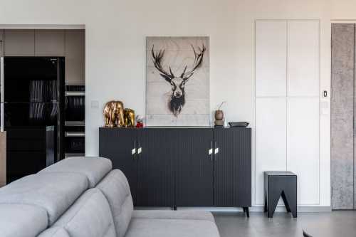 Contemporary Living Room at Matilda Court