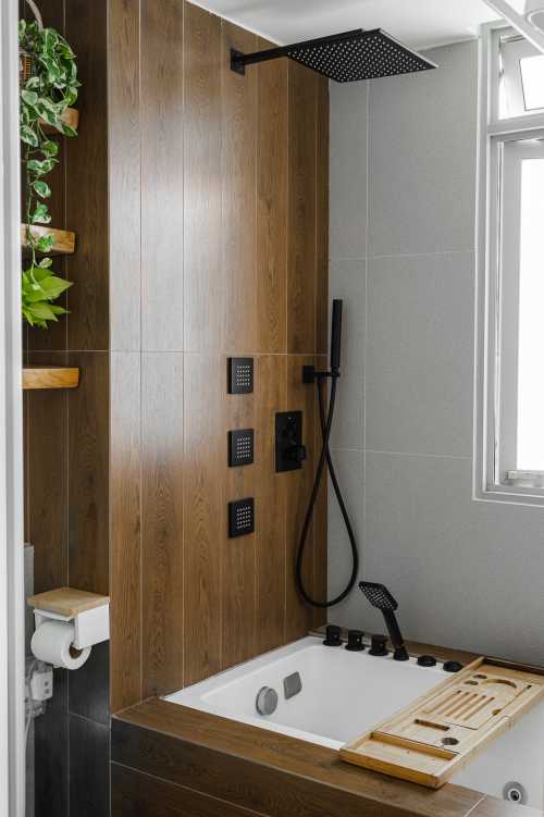 Country Bathroom at Qbay residences