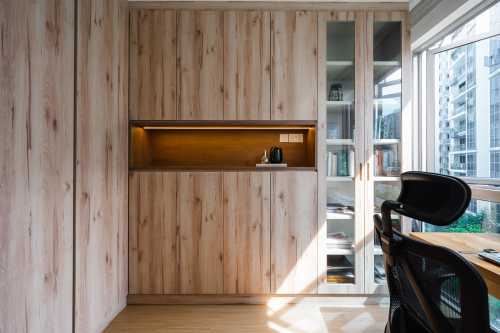 Country Home Office at Qbay residences