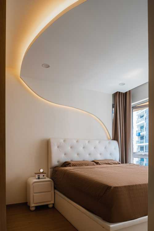 Country Bedroom at Qbay residences