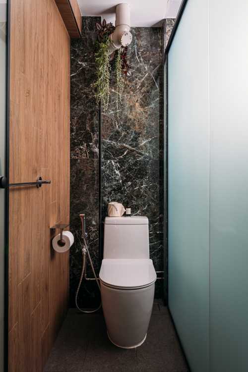 Contemporary Bathroom at 668 Chander