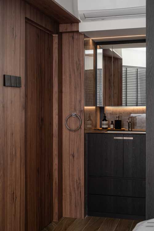 Contemporary Bathroom at 668 Chander
