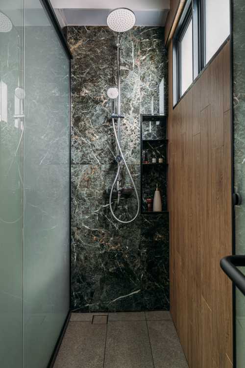 Contemporary Bathroom at 668 Chander