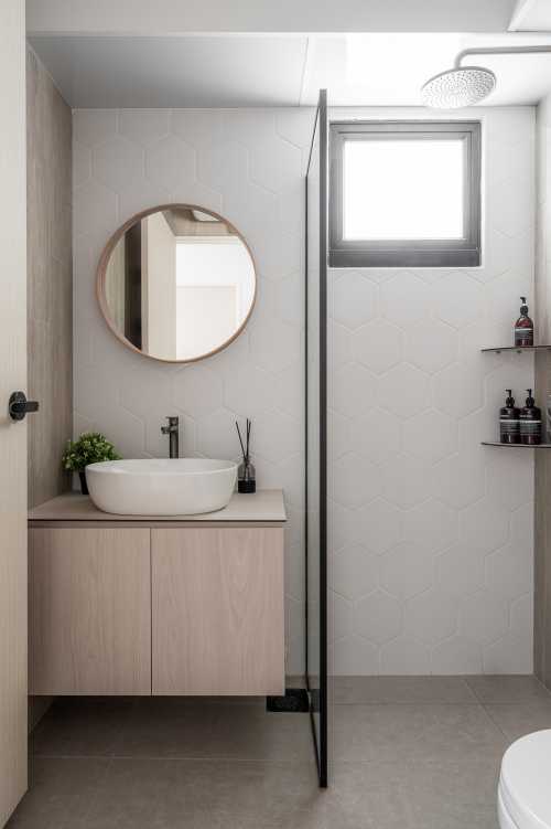 Scandinavian Bathroom at Woodleigh Link