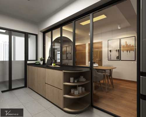 Scandinavian Kitchen at Marsiling Grove