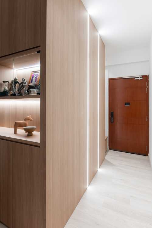 Scandinavian Entryway at Parc Mondrian