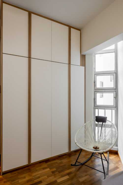 Minimalist Bedroom at 10 AVA ROAD