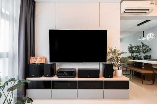 Contemporary Living Room at Clementi NorthArc