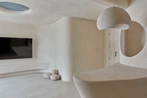 Minimalist Living Room at Casa Spring @ Yishun