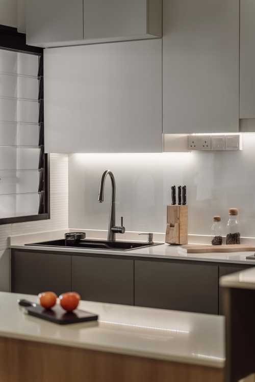 Scandinavian Kitchen at Ghim Moh Link