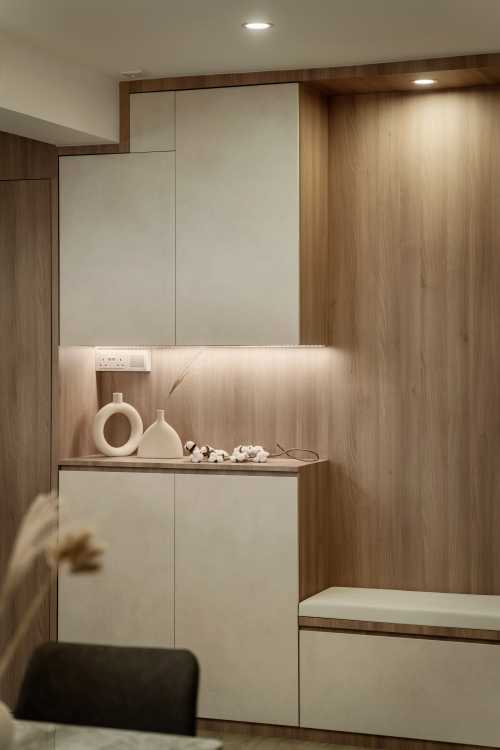 Scandinavian Entryway at Ghim Moh Link