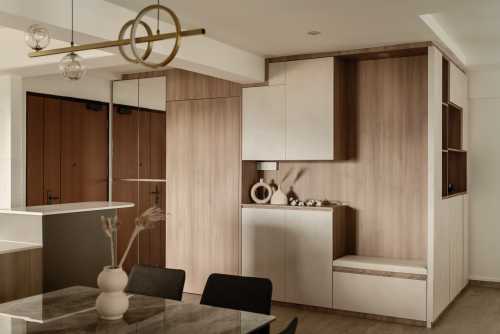 Scandinavian Entryway at Ghim Moh Link