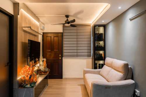 Contemporary Living Room at Boon Lay Place
