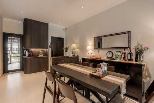 Modern Dining Room at 2 Bedroom Condo @ Ang Mo Kio