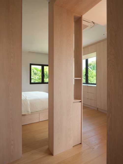 Minimalist Bedroom at Bunglow @ MTP