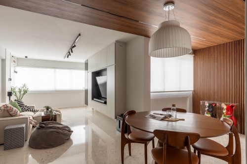 Asian Living Room at Tampines Street 21