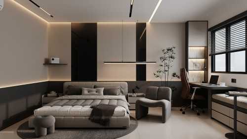 Modern Bedroom at Ivory Height
