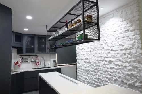 Industrial Kitchen at 36 Dover Park View