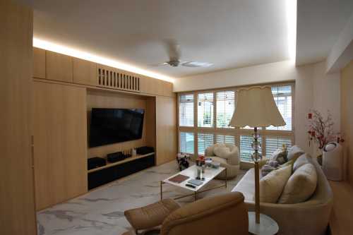 Scandinavian Living Room at 181 Jelebu Road