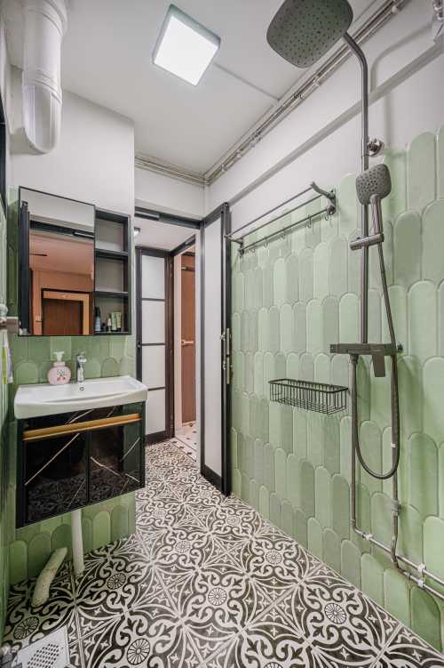 Asian Bathroom at Marine Drive