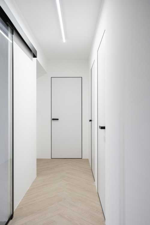 Contemporary Hallway at 212B