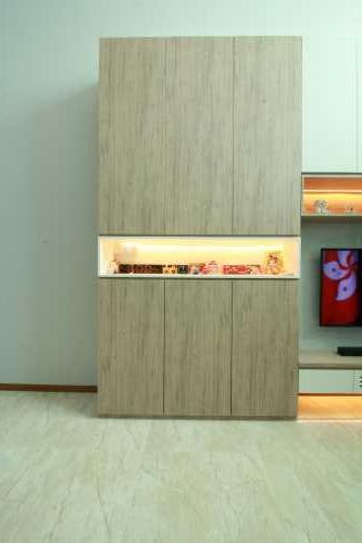 Contemporary Living Room at Kingsford Waterbay