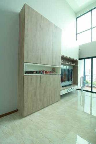 Contemporary Living Room at Kingsford Waterbay
