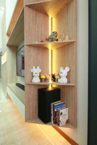 Contemporary Living Room at Kingsford Waterbay