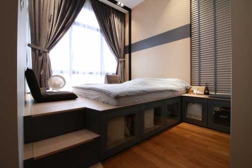 Contemporary Bedroom at Eco Santuary