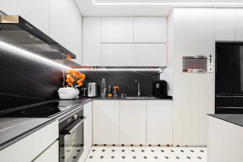 Contemporary Kitchen at NV Residence