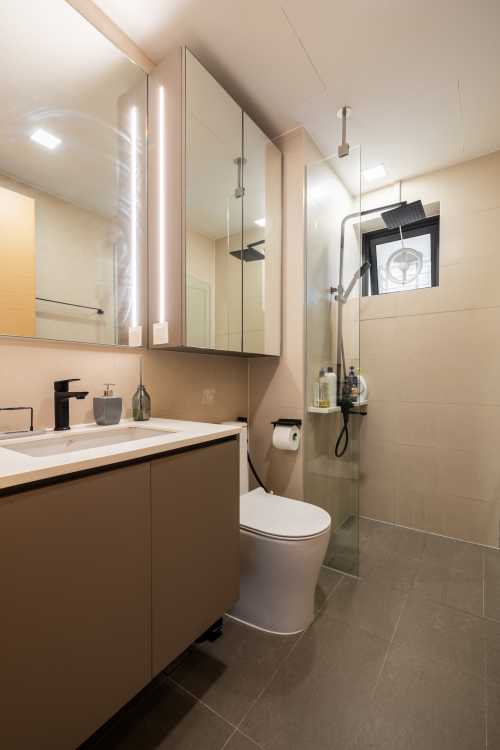 Contemporary Bathroom at NV Residence