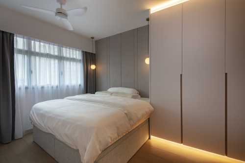 Scandinavian Bedroom at Anchorvale Lane