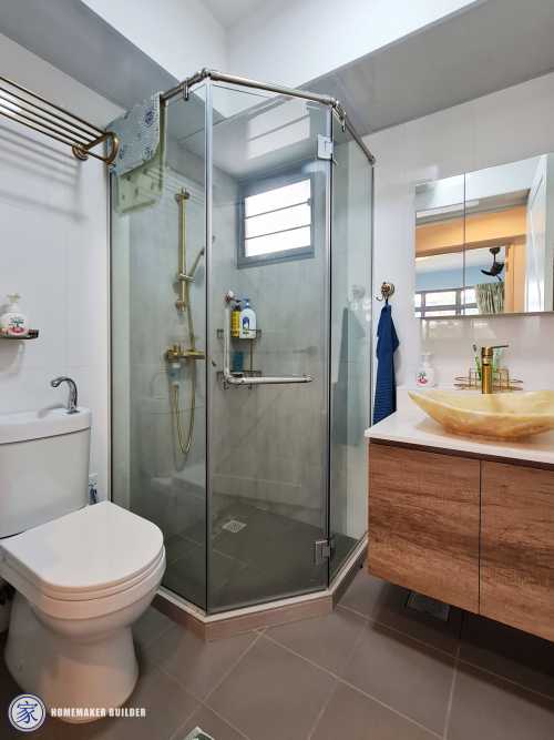 Vintage Bathroom at Punggol East